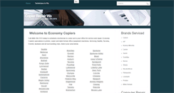 Desktop Screenshot of economycopier.com